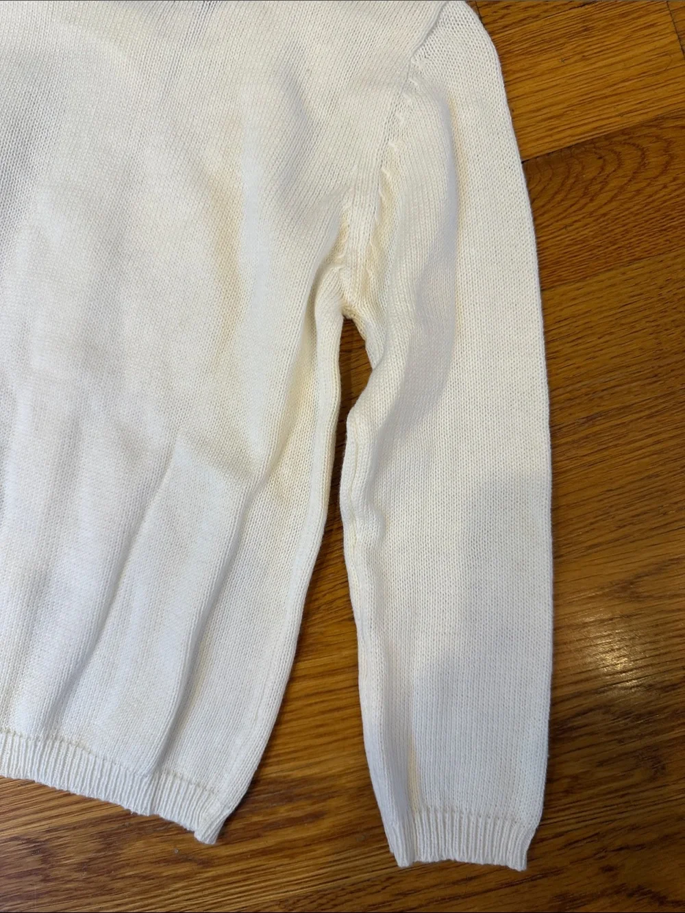 NWT Old Navy White Knit Button-Front Cardigan